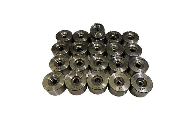 Jewelry rolling die set