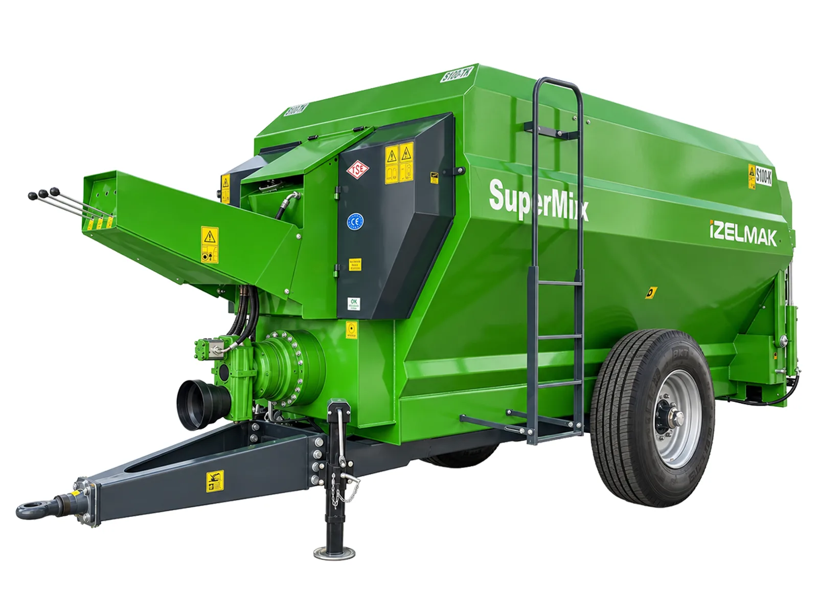 S100 horizontal feed mixer 10 m³