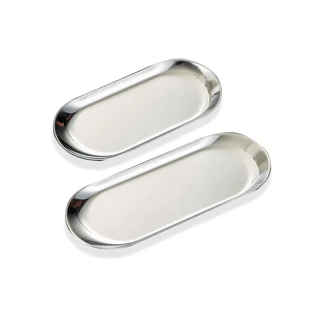 Steel Tool Tray 2-Piece - Silver Color