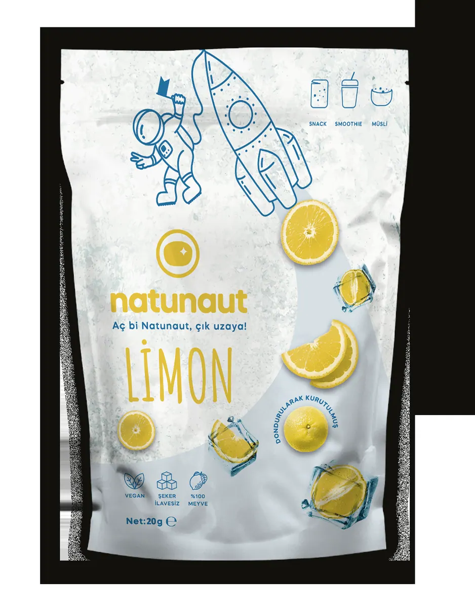 Natunaut Freeze-Dried Lemon