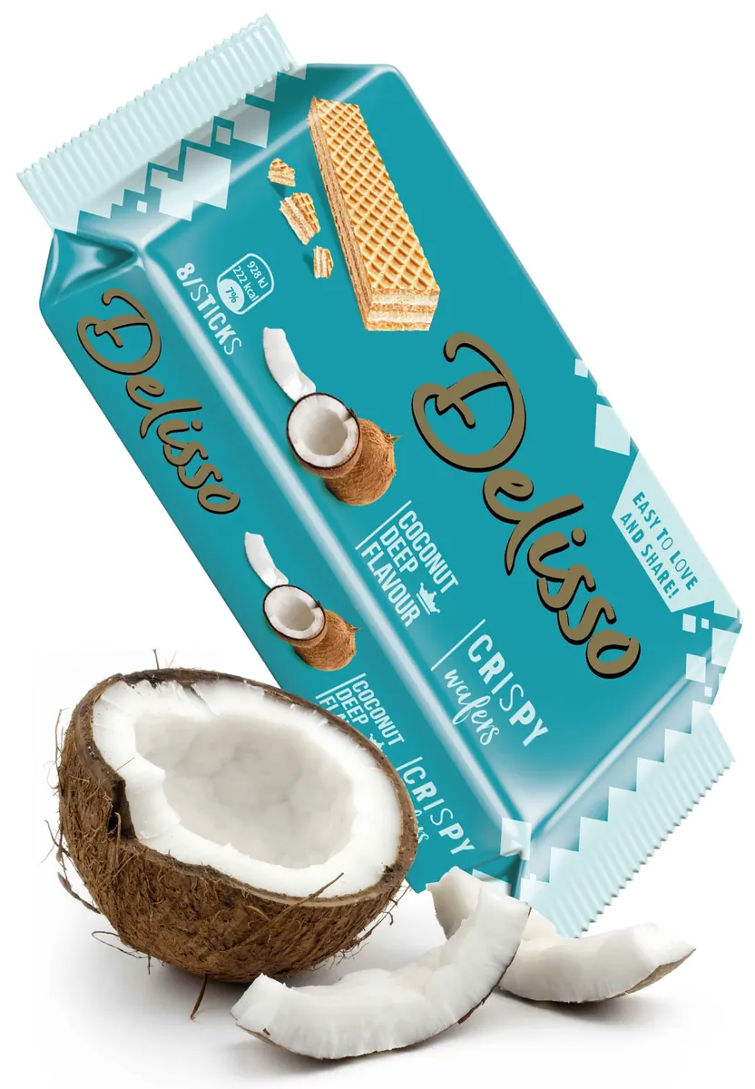Delisso Coconut Cream Flavour Wafer