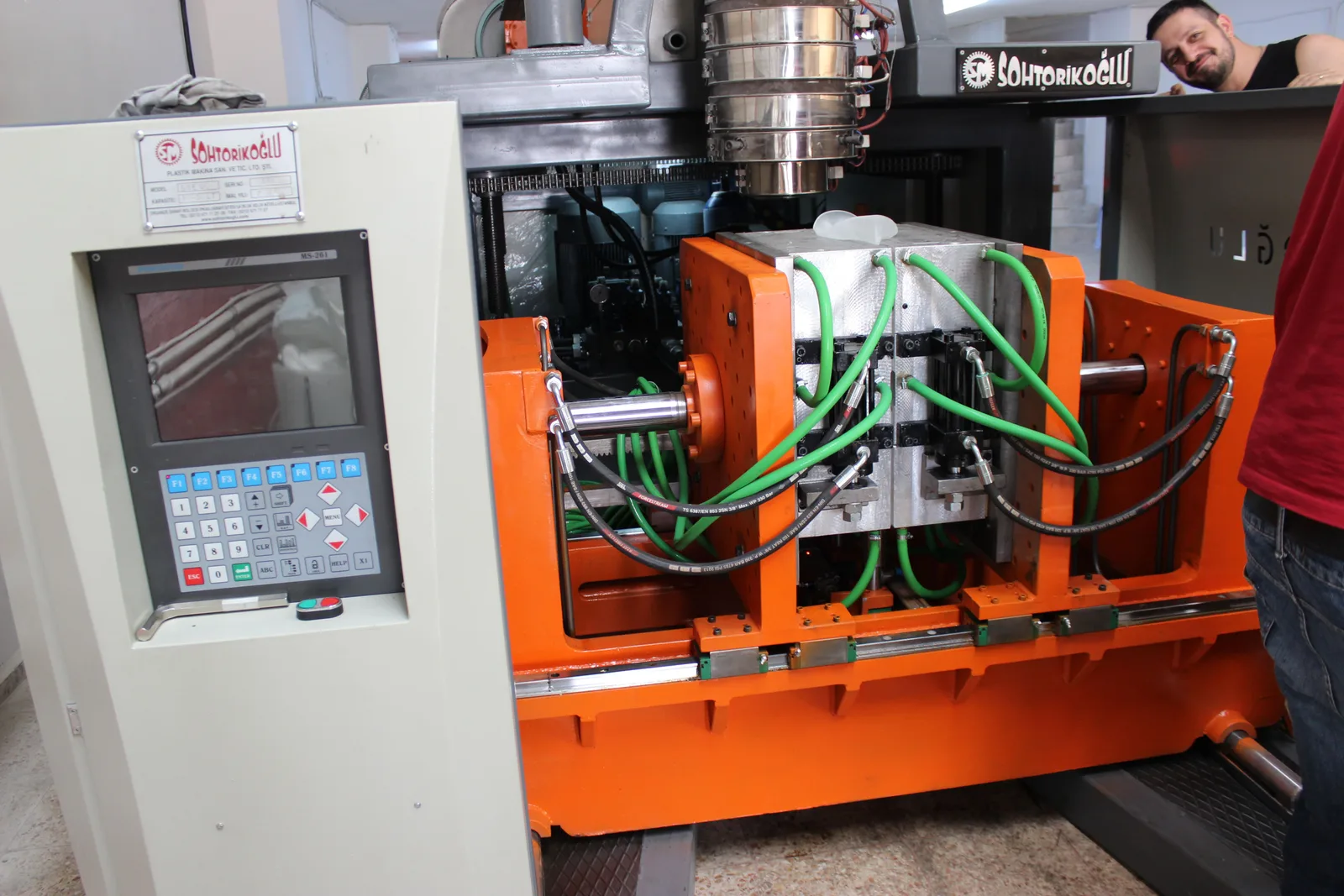 SME 130.500.30 plastic blow molding machine