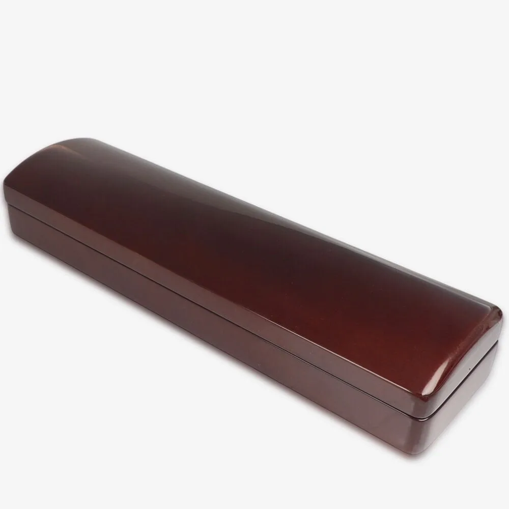 Wooden prayer bead box