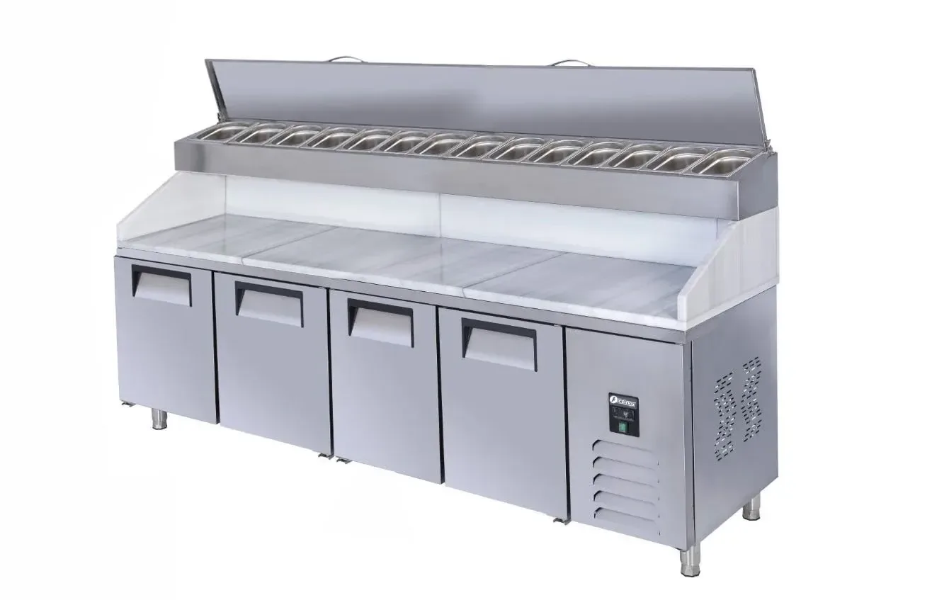 PTS HM 515 CR marble make-up refrigerator