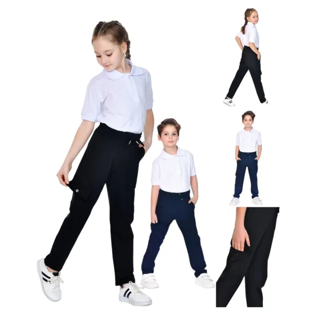 My Yoyo Straight-Leg Children’s Cargo Trousers MY-7475