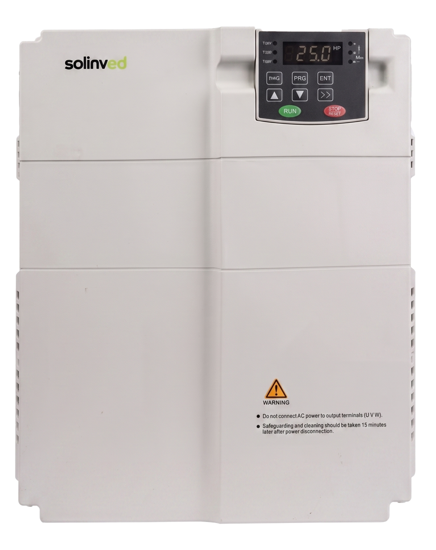 25 HP / 18.5 kW Three-Phase Solar Pump Drive