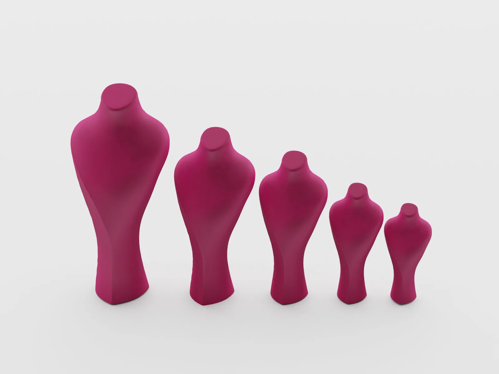 BST-1070 jewelry display mannequin