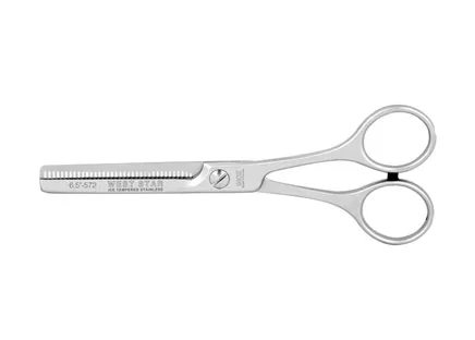 Hair thinning scissor, single blade D-334