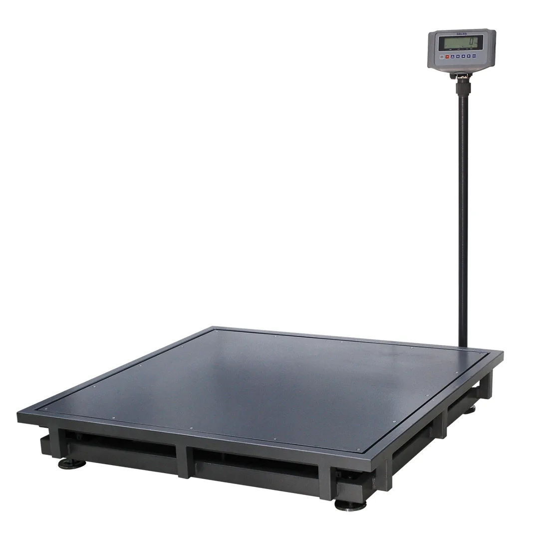 double chassis recessed platform scale