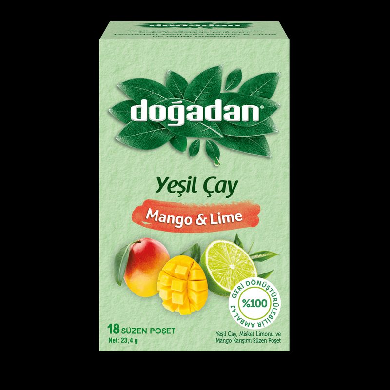 شاي أخضر بالمانجو والليمون الأخضر Dogadan