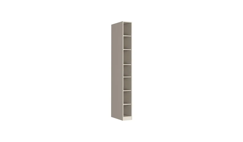 25 cm shelved wardrobe Defne