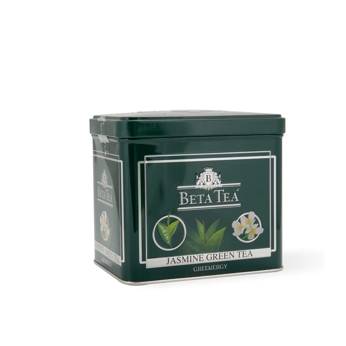 Beta Tea شاي أخضر بالياسمين علبة معدنية 250 غرام