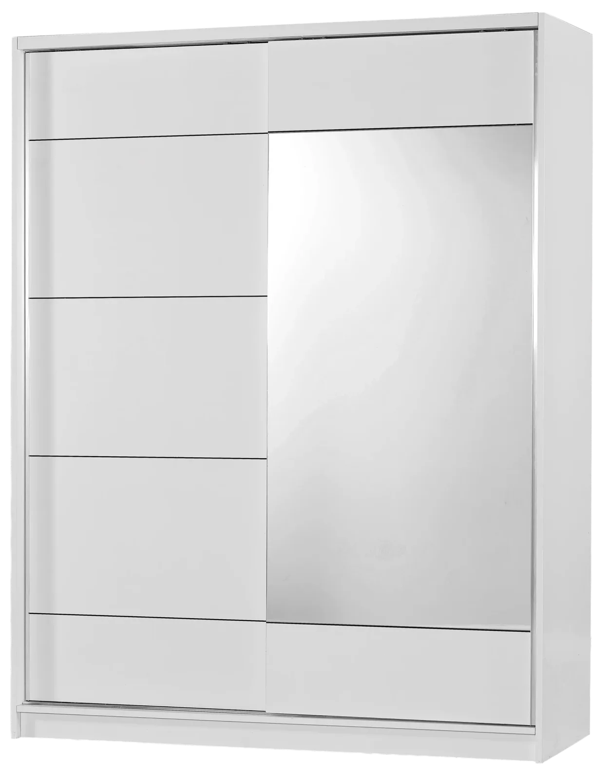Makro 160-Size Sliding Wardrobe White