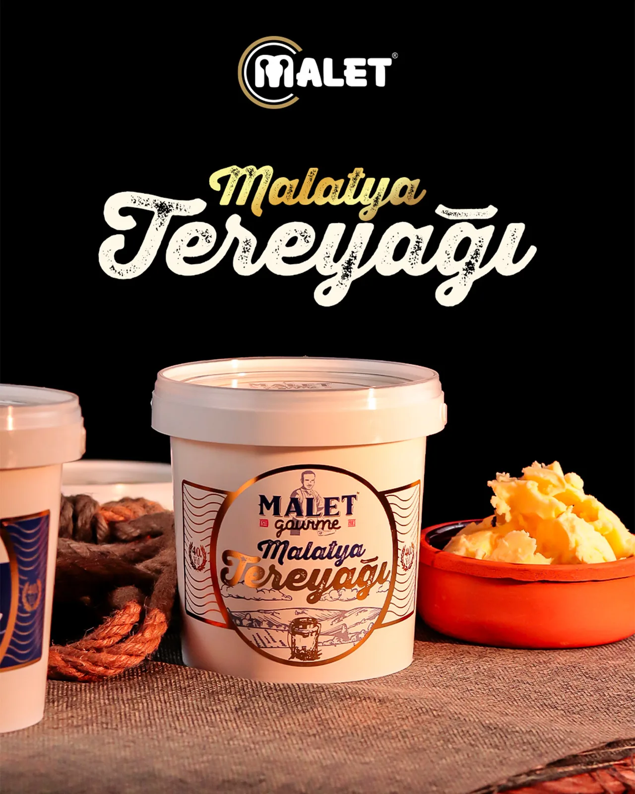 زبدة مملحة Malatya 965 غ