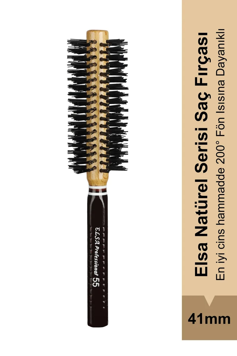 55 natural 41 mm blow-dry brush