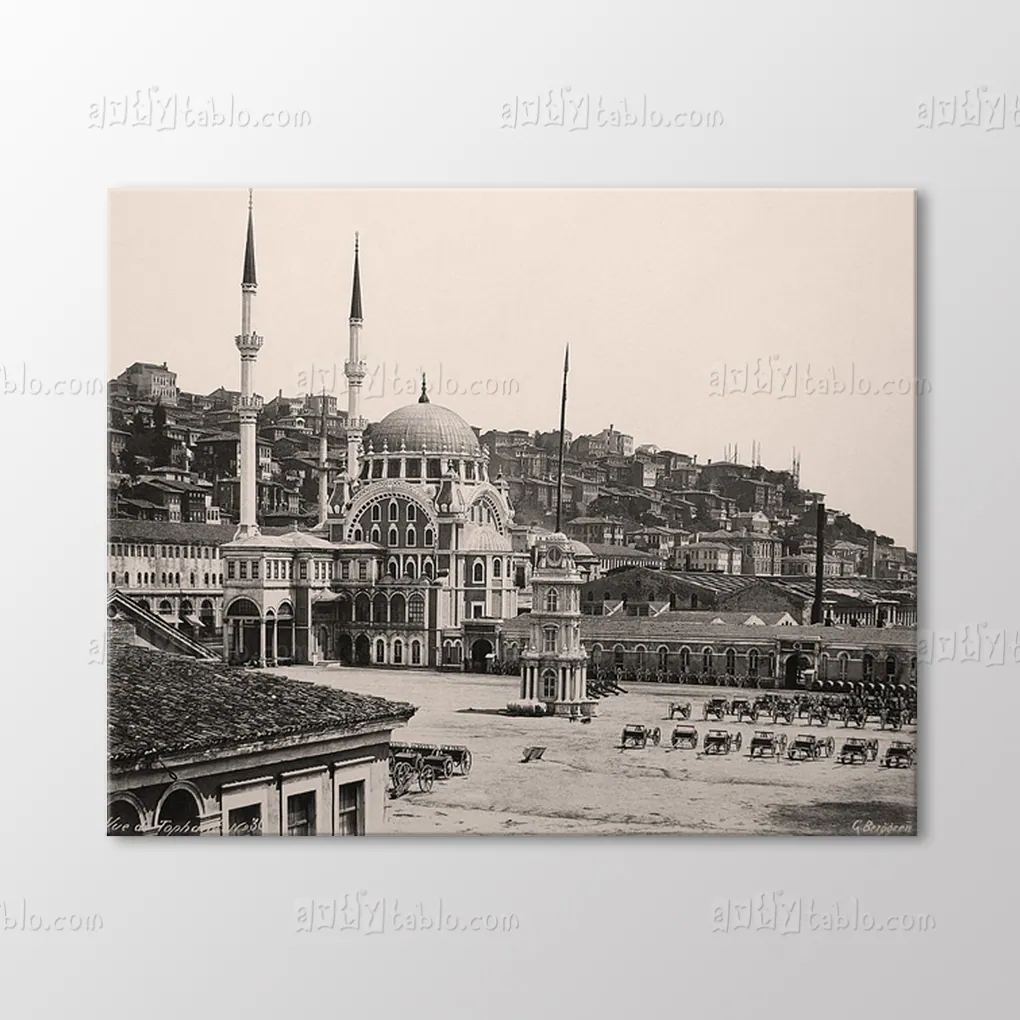 Tophane, 1885 Tablo canvas wall art
