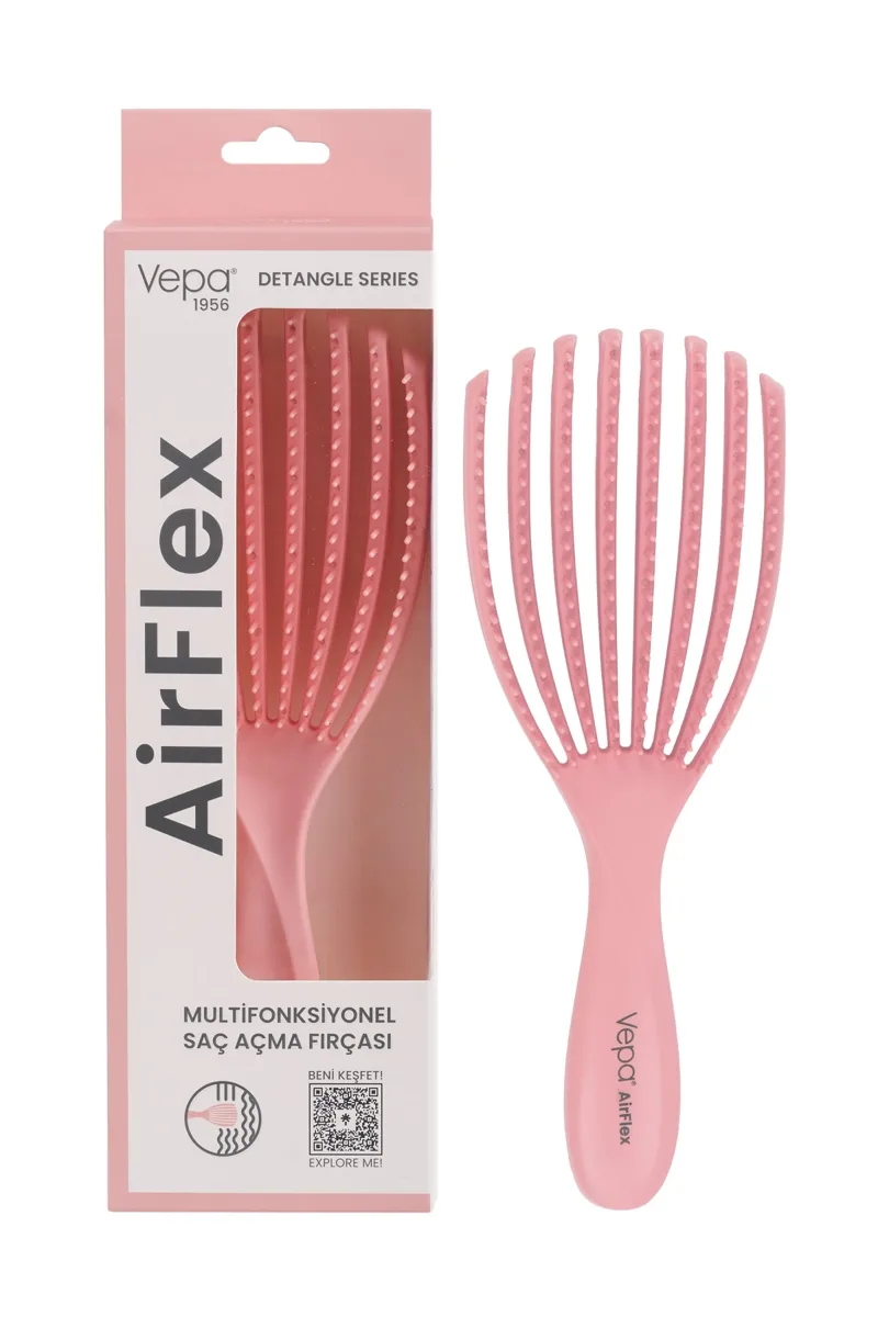 Airflex detangling brush, pink