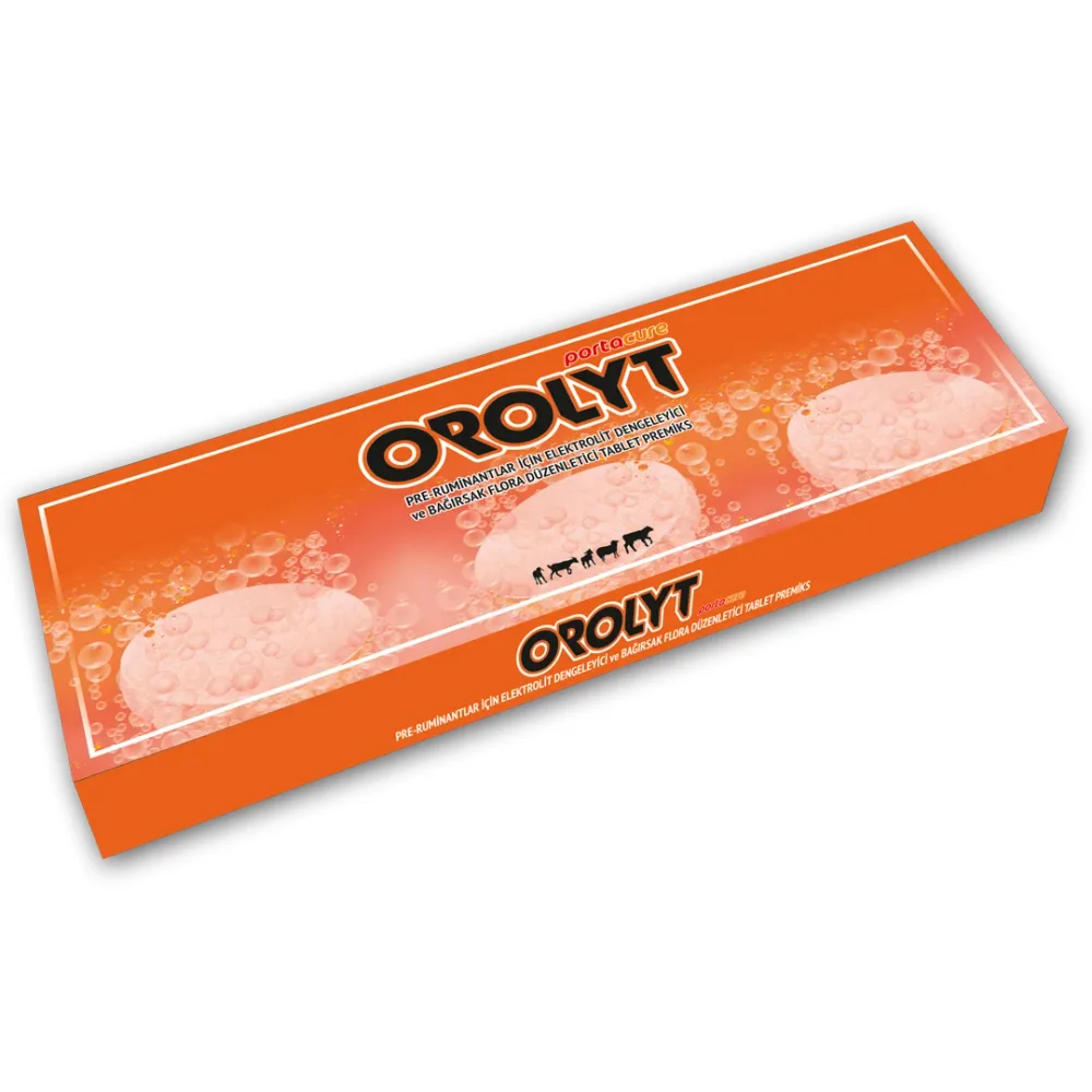 Portatox Orolyt tablets for ruminants