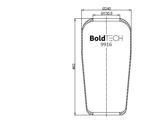 9916 R BoldTech Air Spring