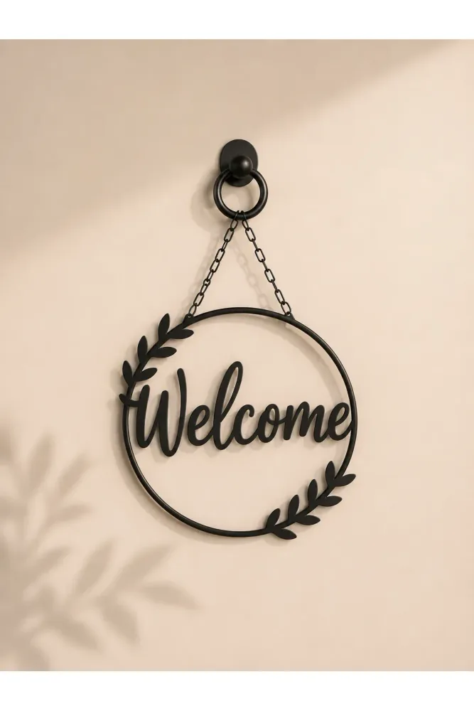 Metal Welcome Door Decoration