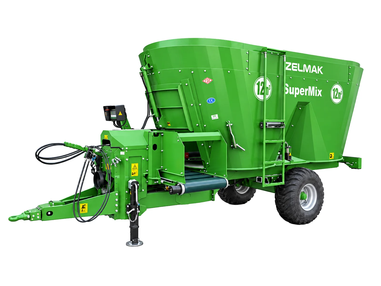 Vertical twin auger feed mixer SDX120 12 m³