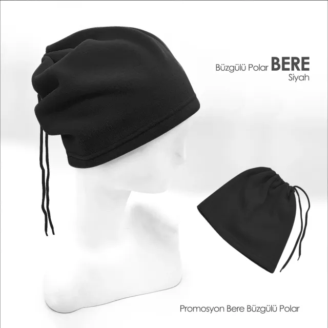 Gathered Beanie & Neck Warmer Set – 6515