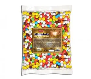 Cocoa Dragee Draje Kokolin Minidots Large Bulk