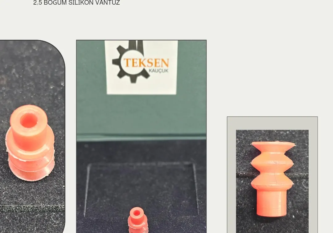 Silicone Suction Cup — 2.5 Lobe