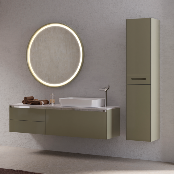 خزانة حوض FLAT 160 سم