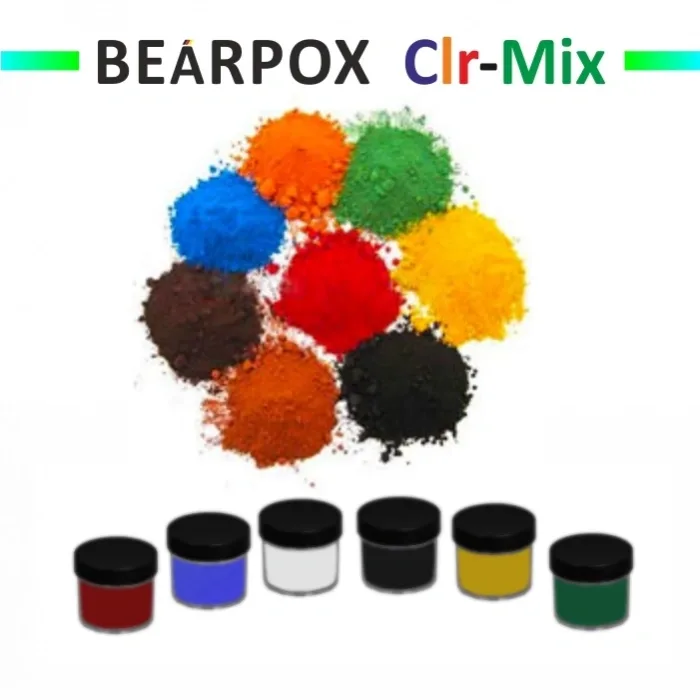 أصباغ إيبوكسي مسحوق BearPOX Colors POW 6 LI 300 ML