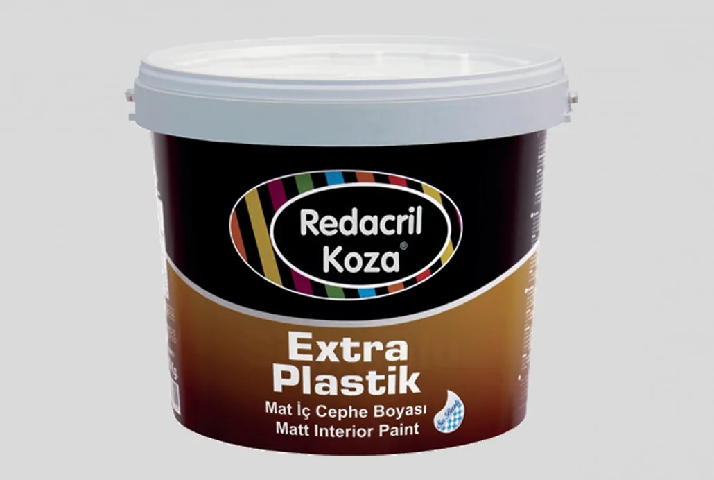 Matt interior paint Redacril Koza Extra Plastik