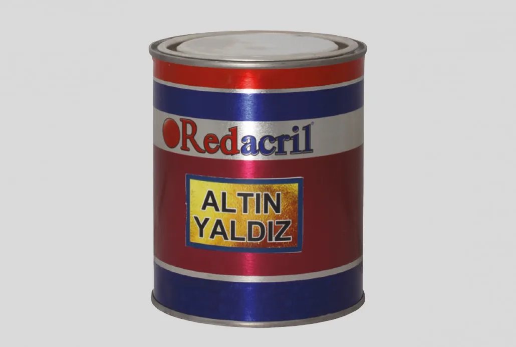 Gold metallic paint Redacril