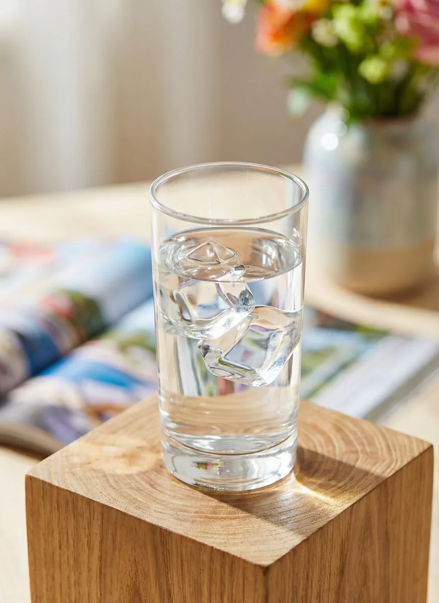 Ada glass water glass for coffee service (6-piece)