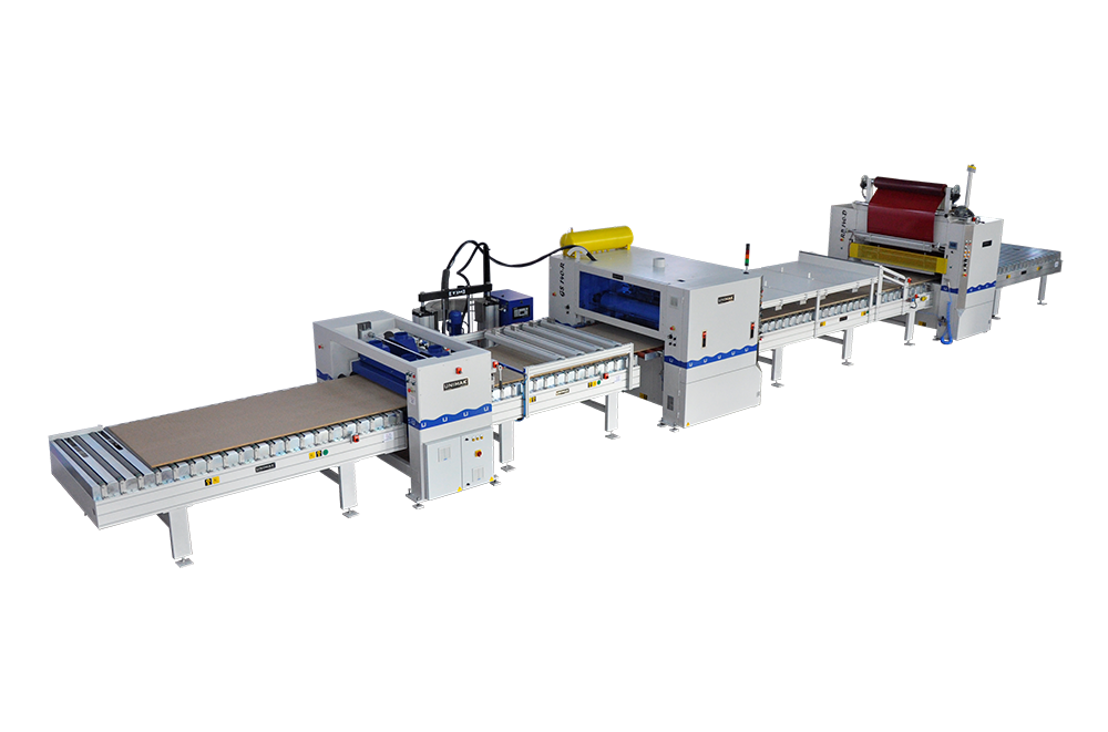 خط التصفيح المسطح FLL 1400 PUR
