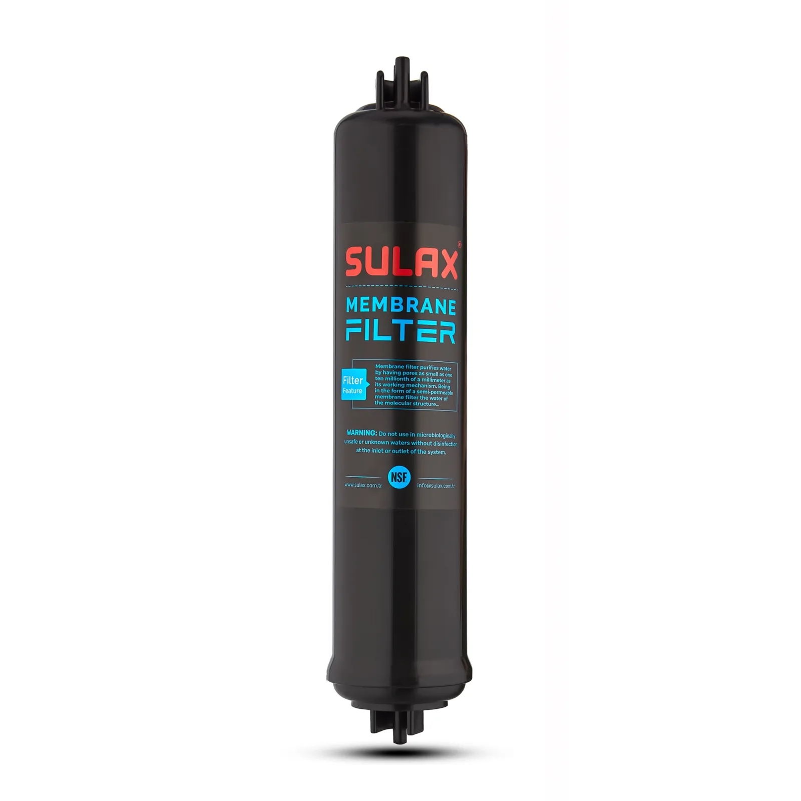 Water purification membrane filter Sulax Luxury Black