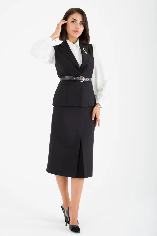 LEDUC Black Office Suit