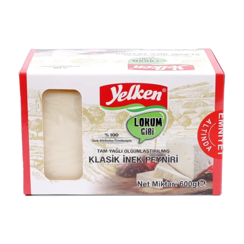 جبنة بقري بيضاء Yelken 600 غ