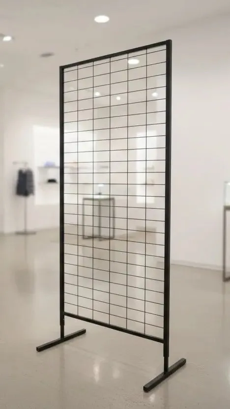 لوح شبكي بأرجل بروفيل رف شبكي 90x190 سم