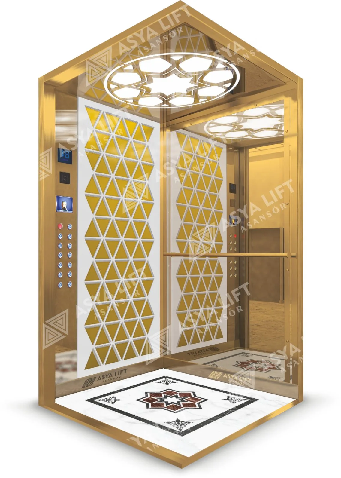 كابينة مصعد ASY-1020