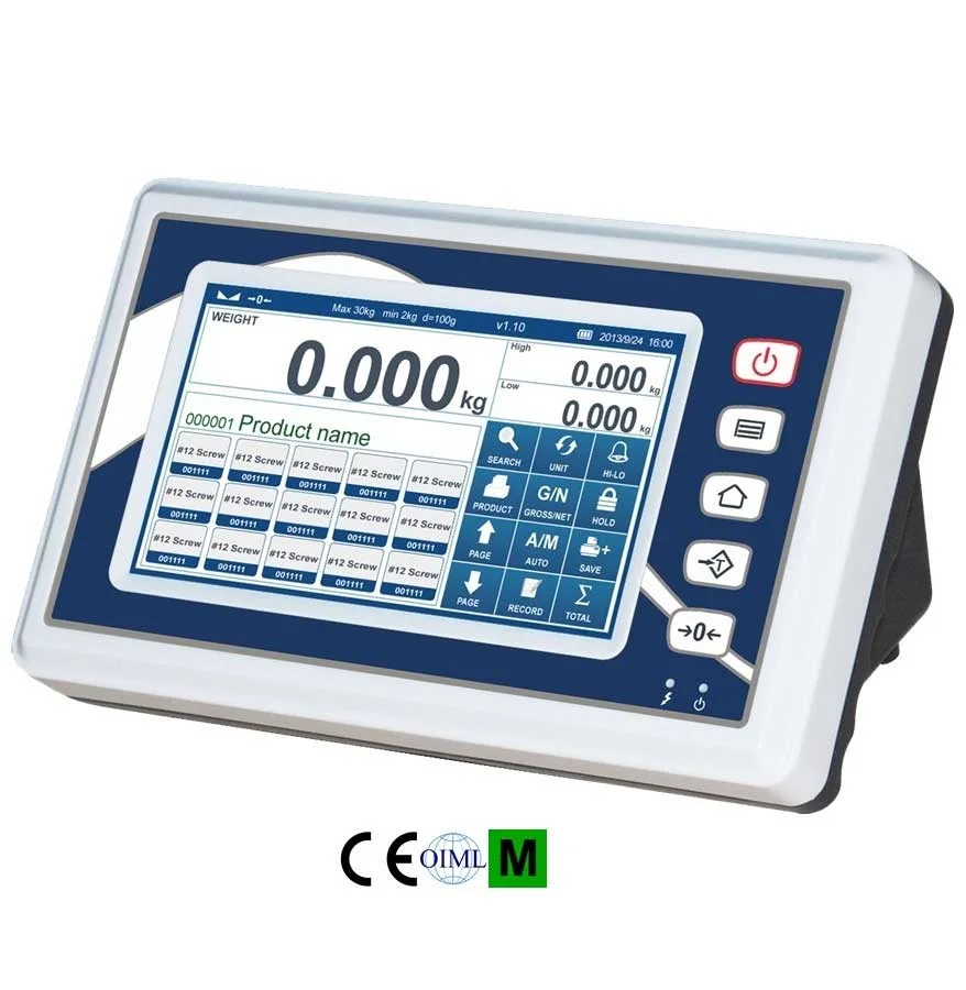 U8 touch-screen weighing indicator