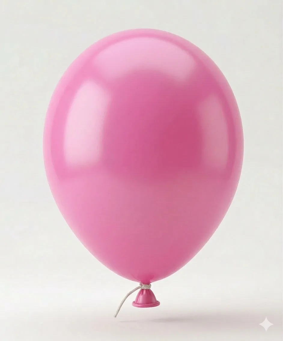 12 inch pink indoor decoration balloon