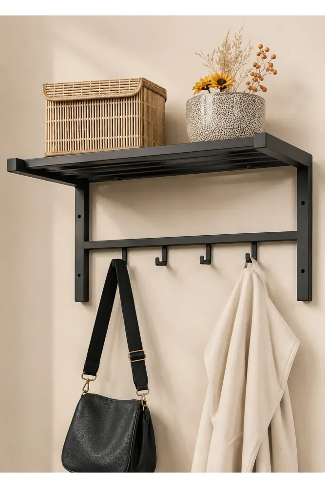 Decorative Metal Wall Shelf