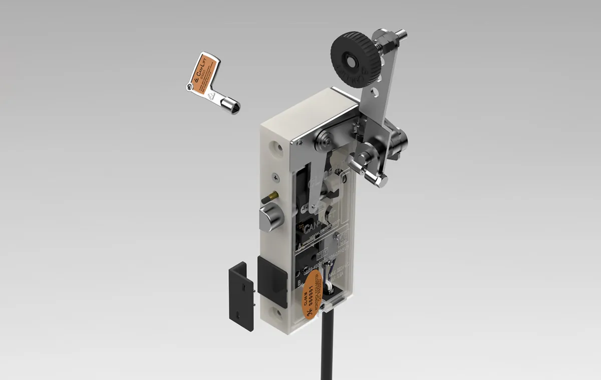 قفل باب الطابق ثنائي اللسان CL-06 M-SW-DKI