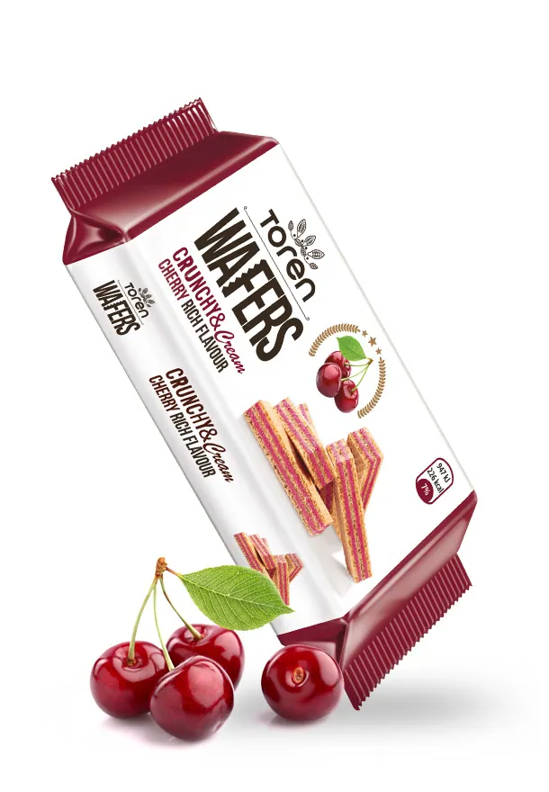 Premium Wafers Cherry Cream