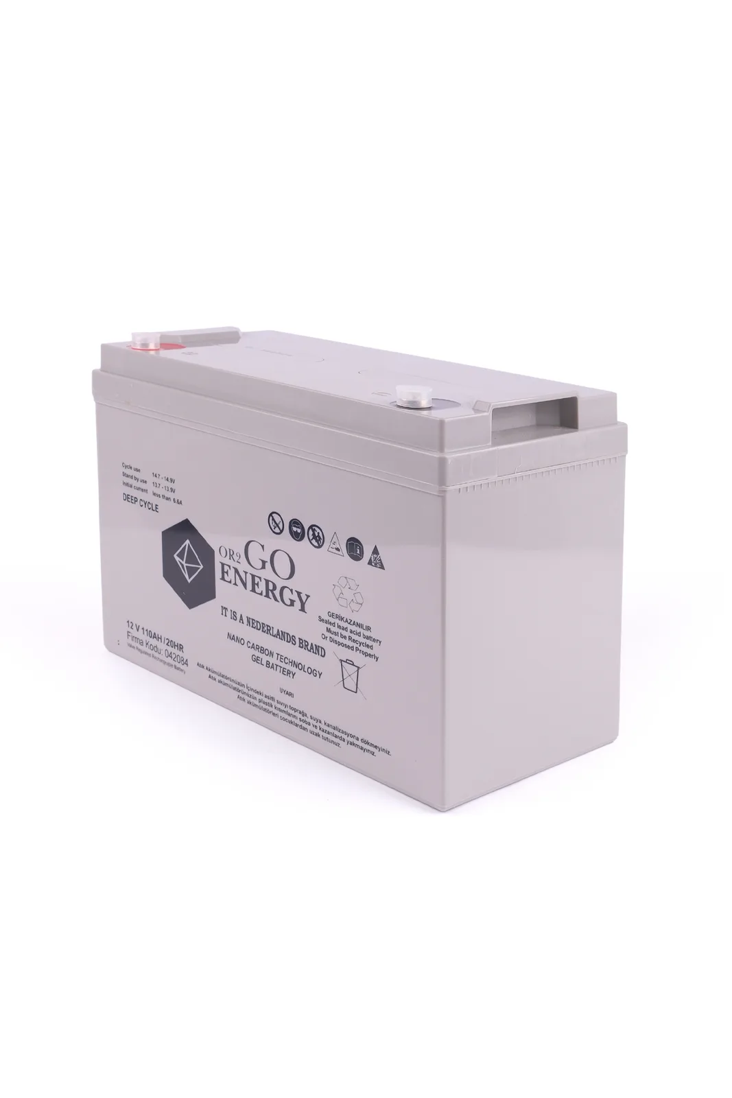 بطارية جل OR2GO Energy 12V 110Ah