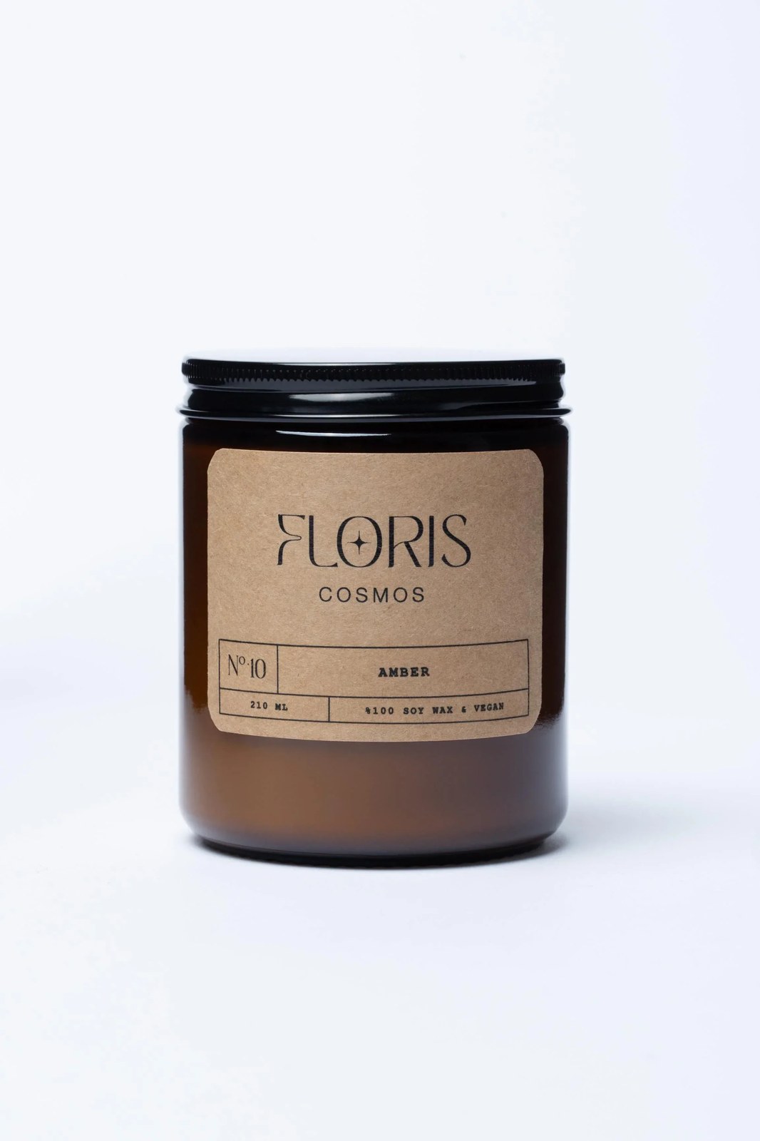شمعة Floris Cosmos No:10 Amber 210 مل