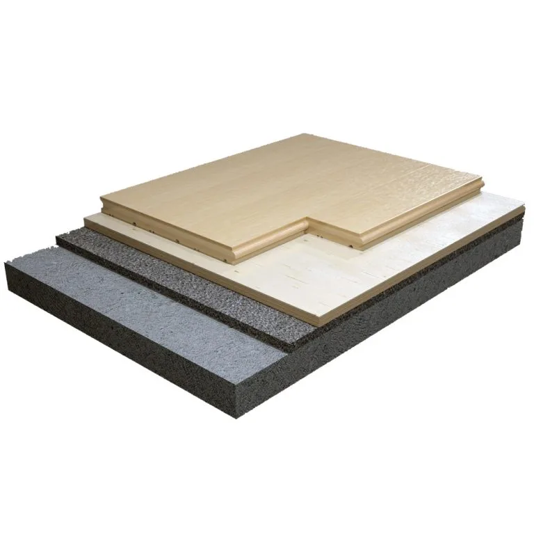 Parquet sports flooring