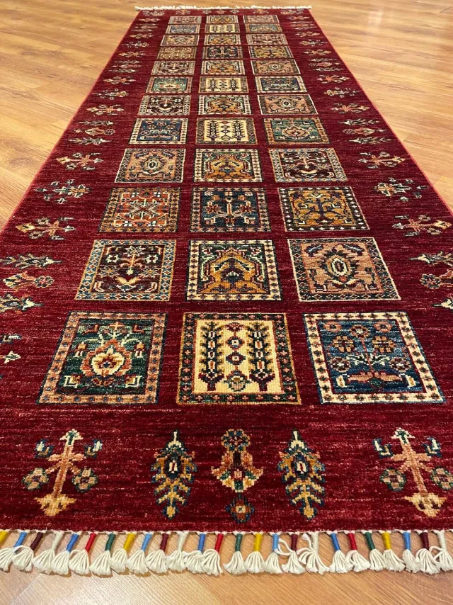 Afghan One Thousand and One Nights Hand-Woven Runner