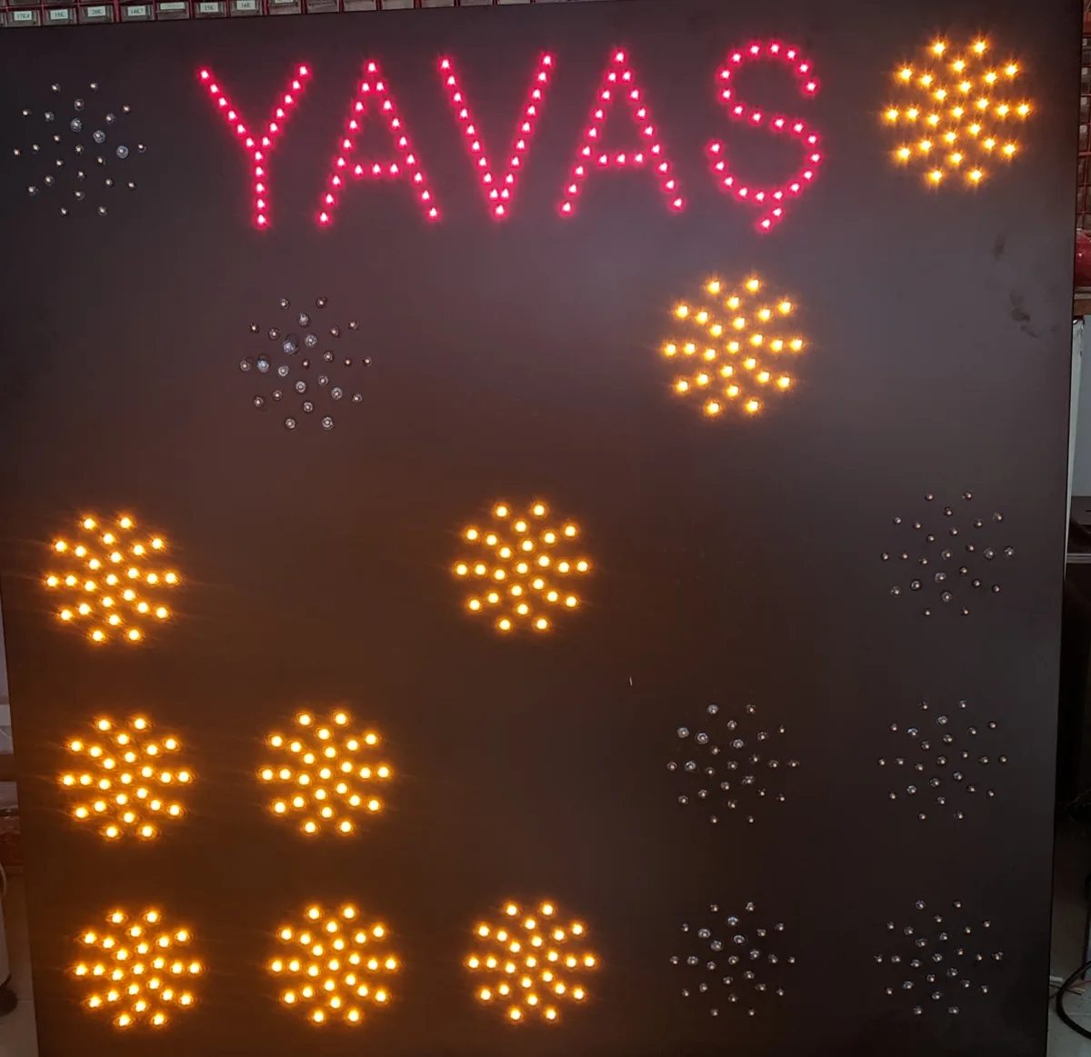 Solar-Powered Direction Sign