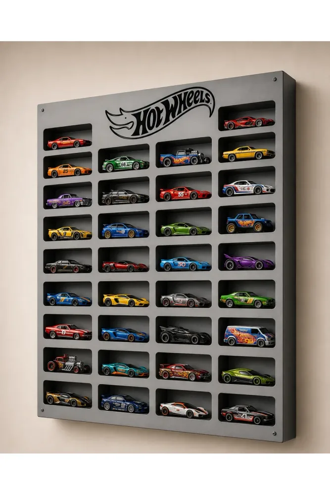 Hot Wheels Car Collection Display Board
